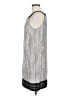 Nine West Metallic Silver Cocktail Dress Size 8 - photo 5