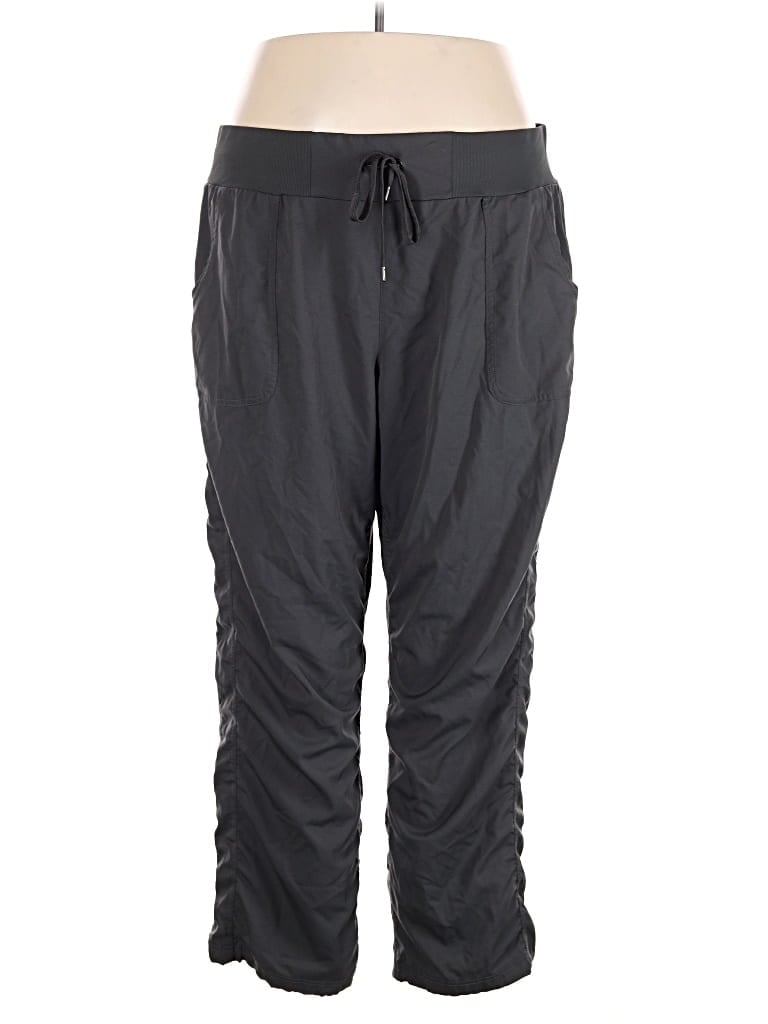 Pre-owned St. John's Bay Active Pants In Gray