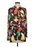 Ali Miles Print Green Long Sleeve Blouse Size S - photo 1