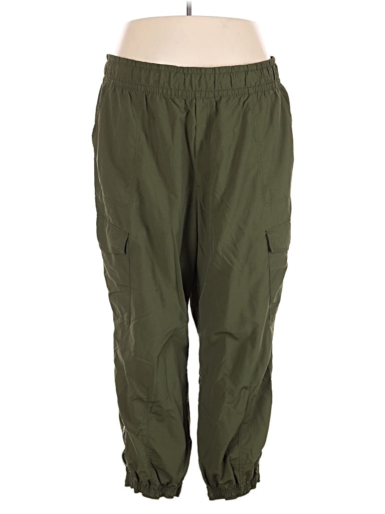 Pre-owned Active By Old Navy Cargo Pants In Green