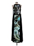 Chico's Paisley Black Casual Dress Size Lg (2) - photo 2