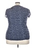 Torrid Blue Short Sleeve Top Size 3X Plus (3) - photo 2