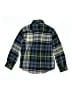 Net Kids 100% Cotton Plaid Green Long Sleeve Button-Down Shirt Size 8 - photo 2
