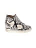 Outwoods Animal Print Silver Ivory Sneakers Size 6 - photo 1