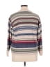 DressBarn Stripes Tan Pullover Sweater Size 14 - 16 - photo 2