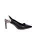 Cupcakes & Cashmere 100% Leather Black Heels Size 10 - photo 1