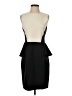 B. Smart Color Block Black Cocktail Dress Size 3 - photo 1