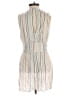 BCBGeneration 100% Rayon Stripes Ivory Romper Size XXS - photo 2