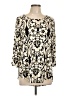 JM Collection Ivory 3/4 Sleeve Blouse Size L - photo 1