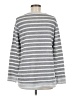 Ruby Rd. Stripes Gray Pullover Sweater Size M - photo 2