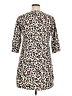 Walmart 100% Polyester Animal Print Brown Casual Dress Size XL - photo 2
