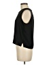 Rena Rowan 100% Polyester Black Sleeveless Blouse Size 10 - photo 5
