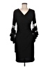 R&M Richards Black Cocktail Dress Size 6 - photo 1