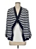White House Black Market Stripes Blue Blazer Size M - photo 1