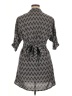 And Chevron-herringbone Gray Casual Dress Size 14 - photo 2