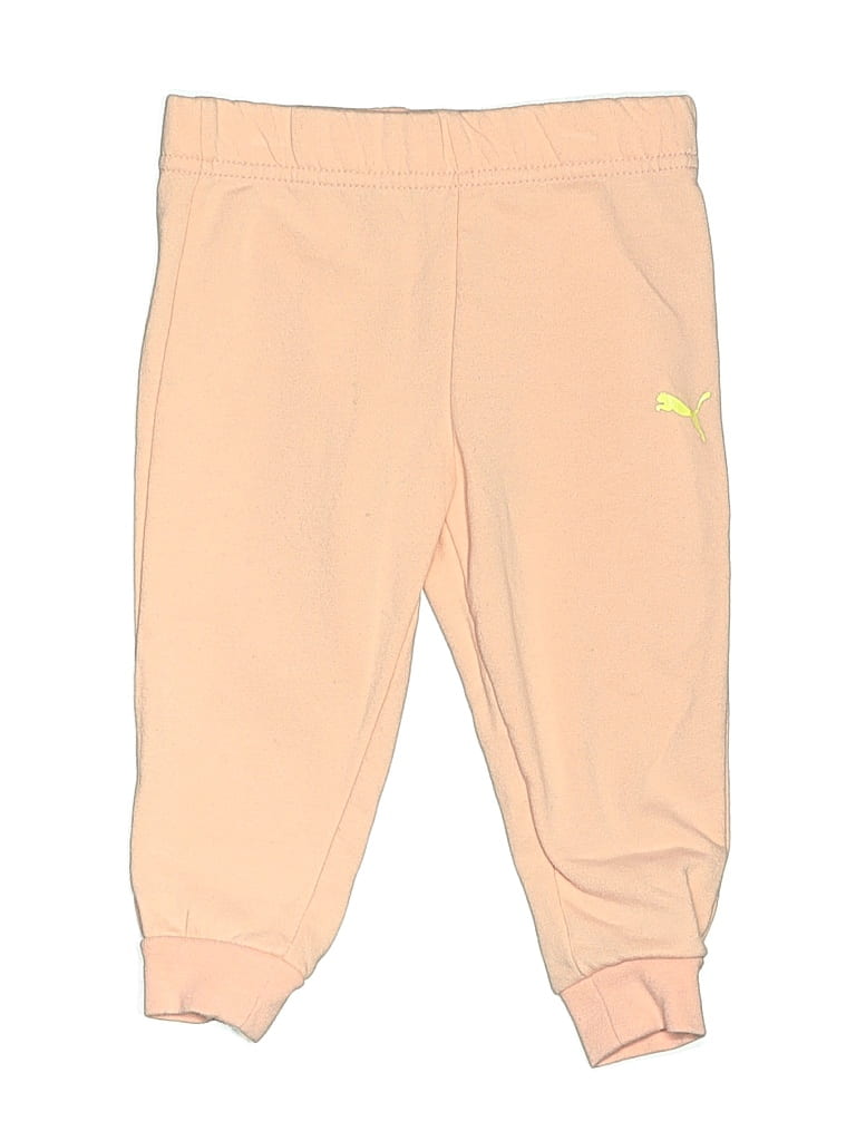 Pre-owned Puma Kids' Casual Pants In Brown