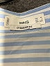 MNG Stripes Blue Long Sleeve Button-Down Shirt Size 2 - photo 7
