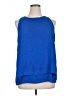Zac & Rachel 100% Polyester Blue Sleeveless Blouse Size XL - photo 1