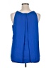 Zac & Rachel 100% Polyester Blue Sleeveless Blouse Size XL - photo 2