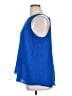 Zac & Rachel 100% Polyester Blue Sleeveless Blouse Size XL - photo 5