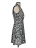 Bebe Animal Print Gray Cocktail Dress Size 00 - photo 4