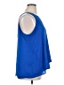 Zac & Rachel 100% Polyester Blue Sleeveless Blouse Size XL - photo 4