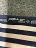 Popular Basics Stripes Black Casual Dress Size S - photo 7