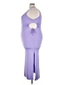 Assorted Brands Purple Cocktail Dress Size 3X - photo 5