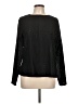 Unbranded Black Long Sleeve Blouse Size L - photo 1