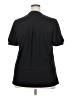 Assorted Brands Black Short Sleeve Blouse Size 2X - photo 2