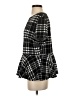 Unbranded Houndstooth Black Short Sleeve Blouse Size S (estimated) - photo 5