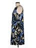 Lily Graphic Blue Casual Dress Size L - photo 5