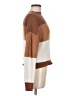 Shein Color Block Brown Turtleneck Sweater Size 6 - photo 4