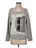 Karen Kane Graphic Gray Pullover Sweater Size S - photo 1