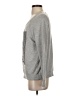 Karen Kane Graphic Gray Pullover Sweater Size S - photo 5