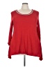 Avenue Red 3/4 Sleeve Top Size 22 - 24 Plus - photo 1
