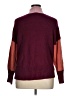Time and Tru Color Block Pink Turtleneck Sweater Size XL - photo 2