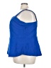 City Chic Blue Sleeveless Blouse Size 24 Plus (XXL) - photo 5