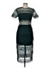 Karina Grimaldi 100% Polyester Teal Cocktail Dress Size L - photo 1