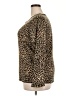 Carolyn Taylor 100% Acrylic Animal Print Brown Pullover Sweater Size 2X - photo 5
