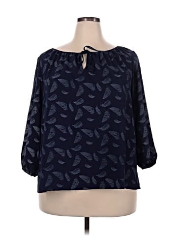 Olivia & Martin 3/4 Sleeve Blouse (view 1)