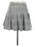 Ookie & LaLa Plaid Gray Casual Skirt Size XS - photo 1