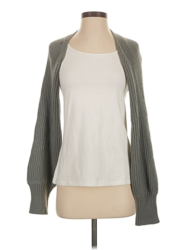 Pre-owned Shein Cardigan Sweater In Gray