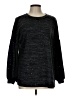 BLOOMCHIC Black Pullover Sweater Size 10 - photo 1