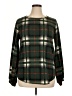 Bombom Plaid Green Pullover Sweater Size XL - photo 1