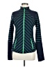 Lululemon Athletica Stripes Blue Green Track Jacket Size 10 (estimated) - photo 1
