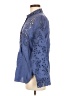 J.Crew Collection 100% Viscose Blue Long Sleeve Blouse Size 6 - photo 5