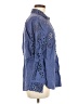 J.Crew Collection 100% Viscose Blue Long Sleeve Blouse Size 6 - photo 4