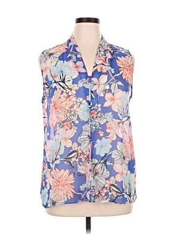 B Collection by Bobeau Sleeveless Blouse (view 1)