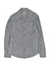 Tommy Bahama 100% Cotton Chevron-herringbone Gray Long Sleeve Button-Down Shirt Size 7 - 8 - photo 1